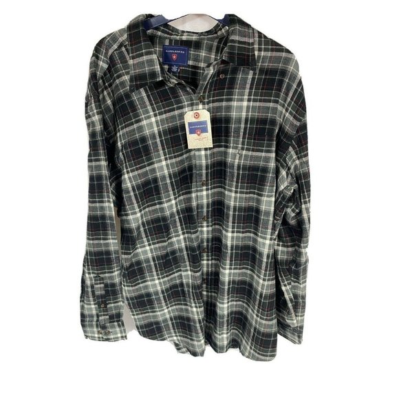 Sleeve Plaid Flannel Shirt Blac | Poshmark